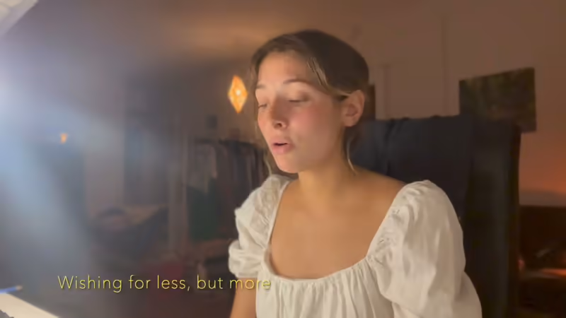 Wishing for Less by Simone Mingelbier