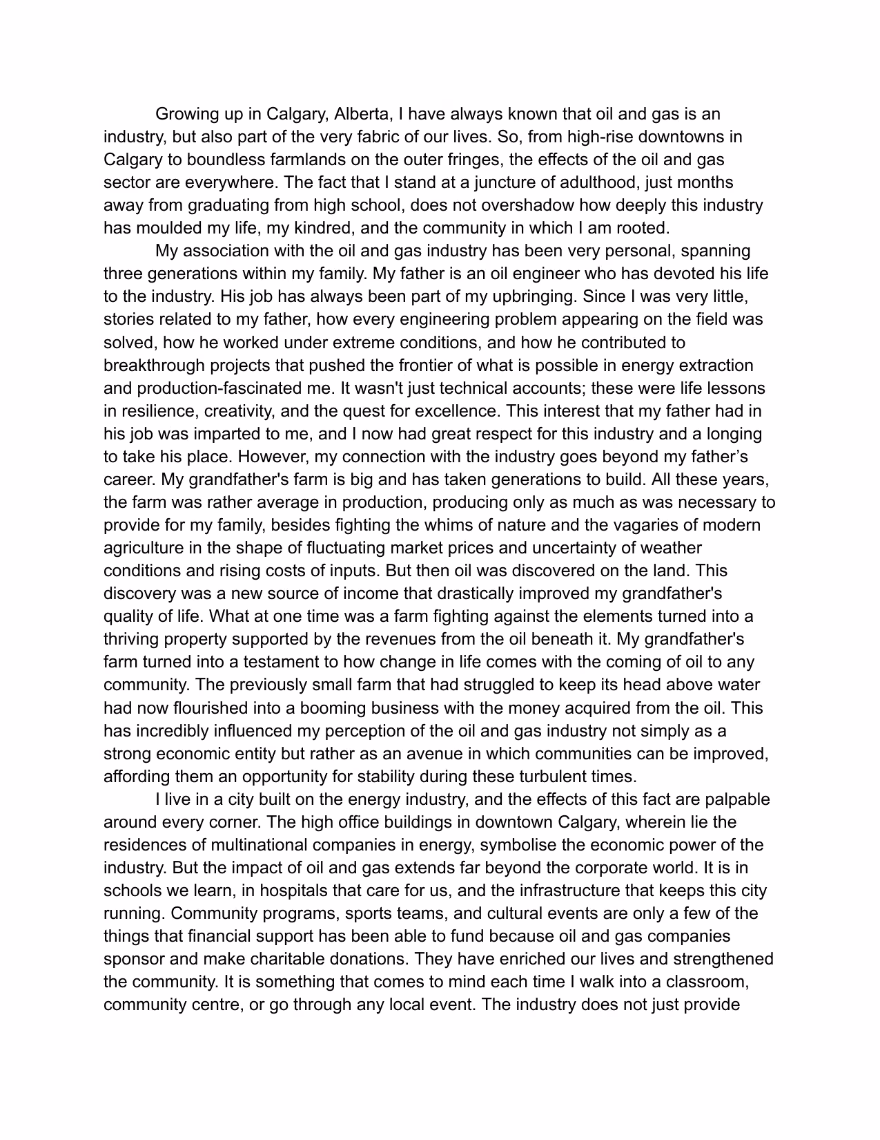 The Lifeblood of My Community by Robert Moser