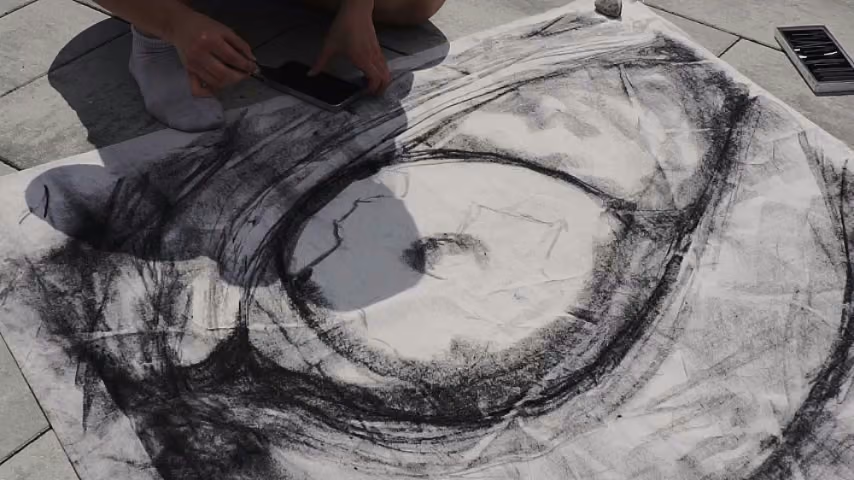 Charcoal Study by Lacie Firth